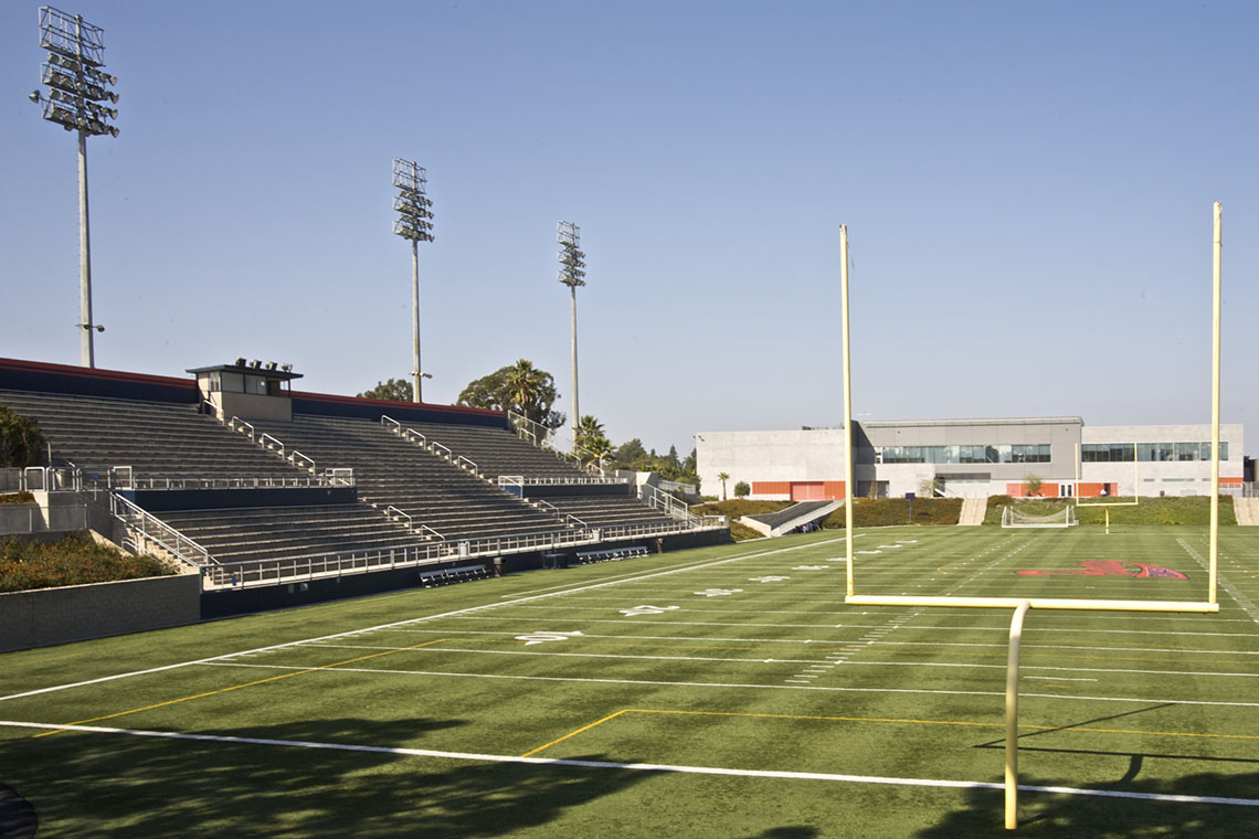 Orange Coast College Stadium, Exterior